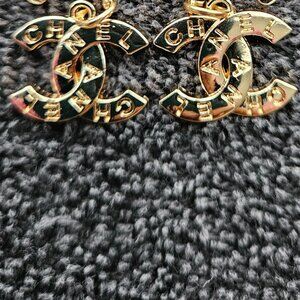 Set of 2 Gold Interlocking Charms